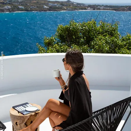 Psarou Black Villa Platys Gialos (Mykonos)